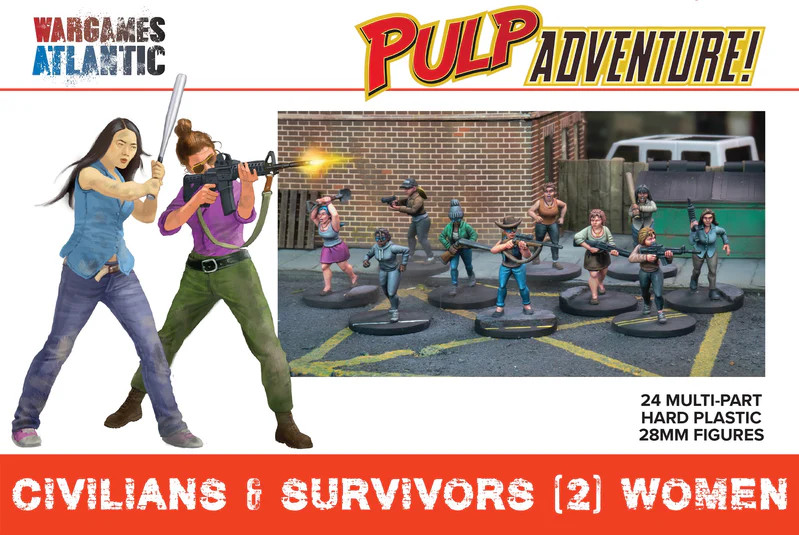 Wargames Atlantic - Pulp Adventure: Civilians & Survivors: Women