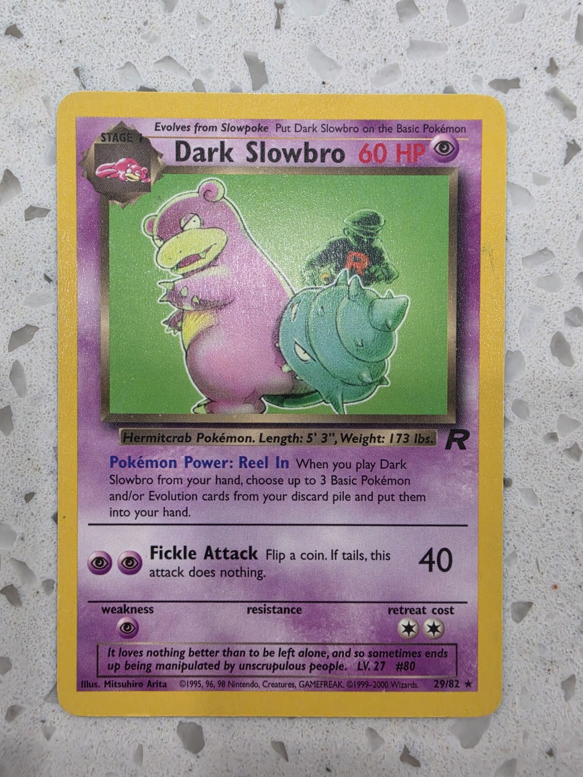 Team Rocket #29/82 Dark Slowbro (29) Team Rocket #29/82 Dark Slowbro (29)
