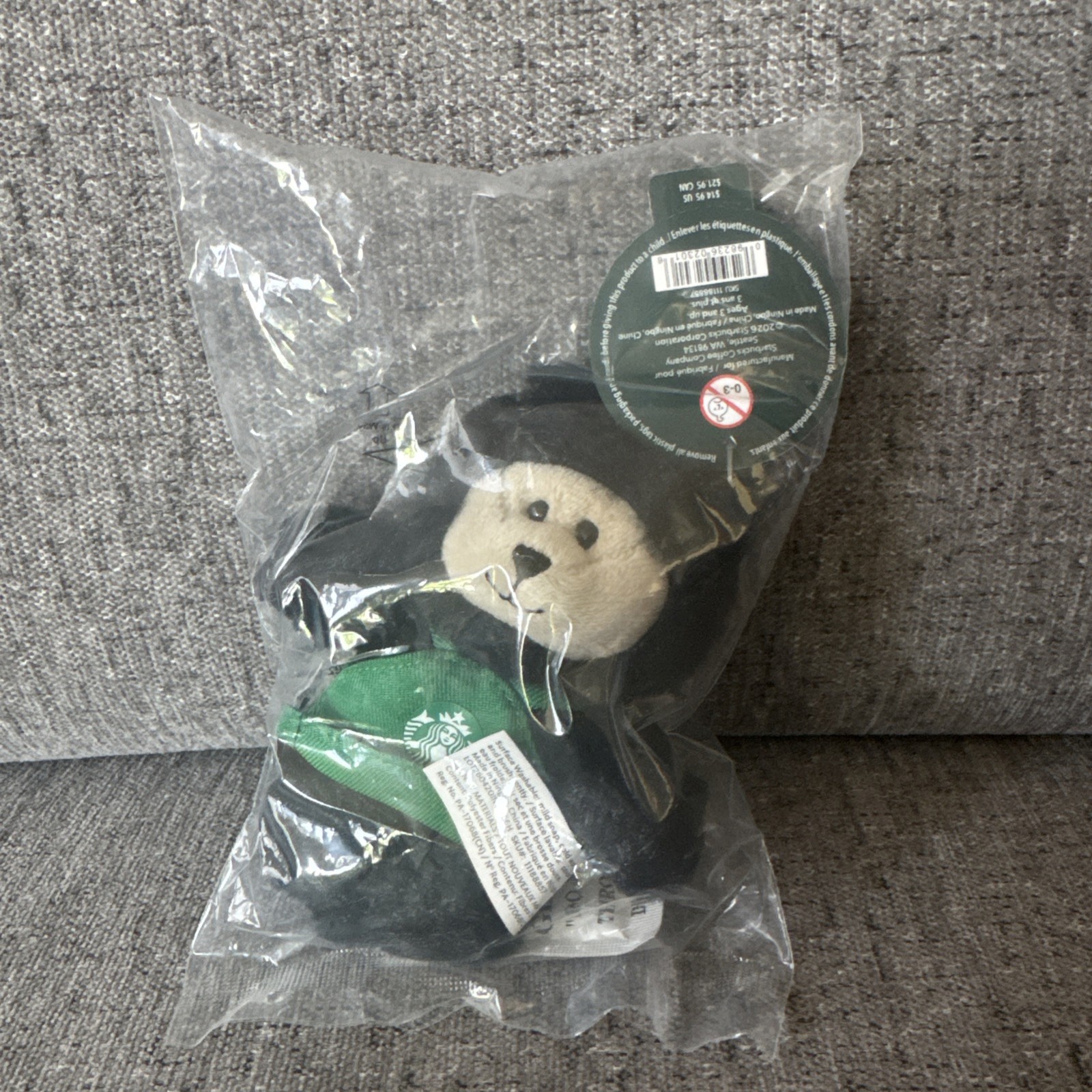 Starbucks 2026 Halloween Bearista Bear Black Cat Keychain Plush - NEW W/ TAGS🔥 Starbucks 2026 Halloween Bearista Bear Black Cat Keychain Plush - NEW W/ TAGS🔥
