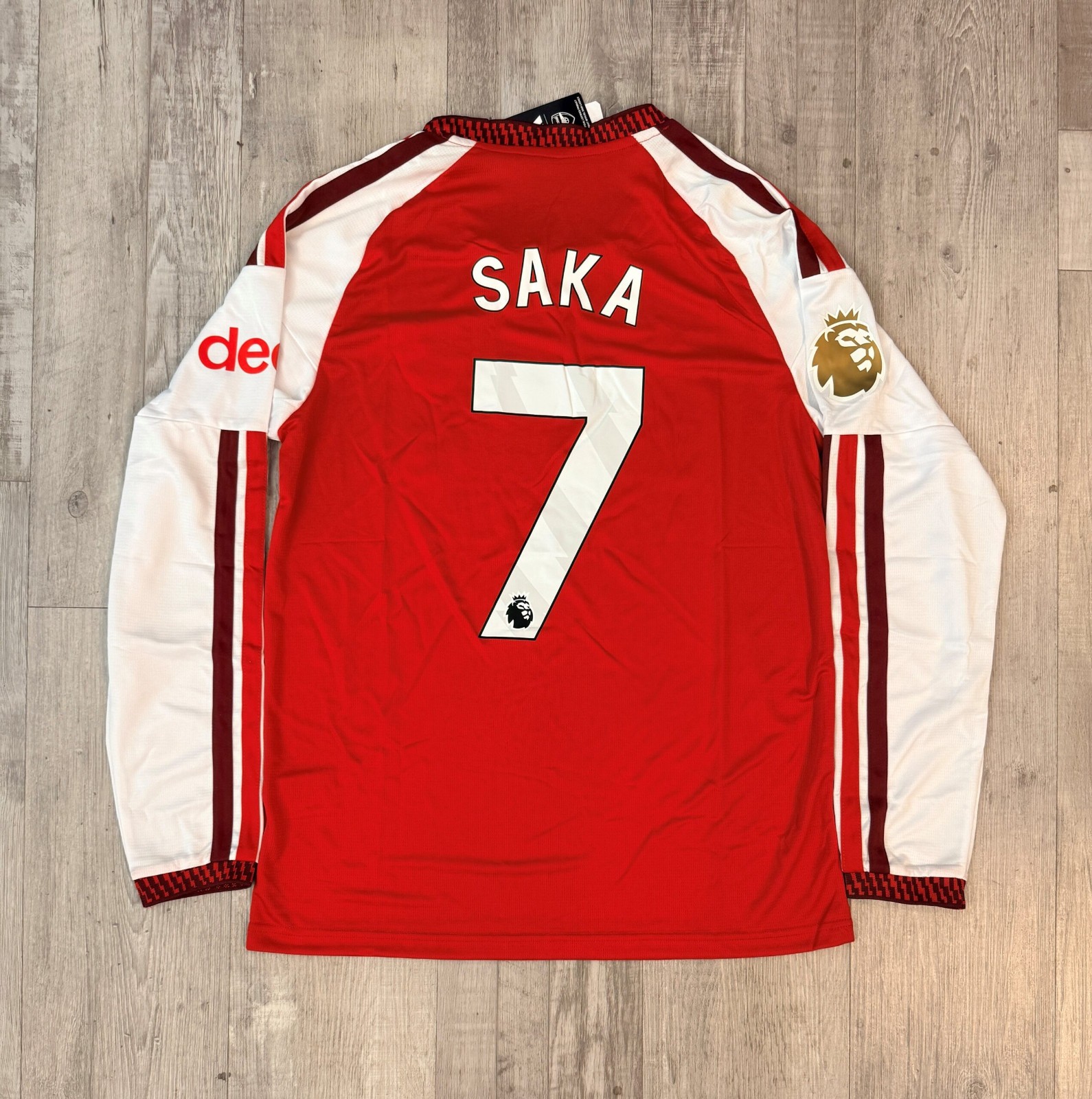 Men's Large 2026/27 Arsenal FC Long Sleeve Soccer Kit Jersey BUKAYO SAKA Men's Large 2026/27 Arsenal FC Long Sleeve Soccer Kit Jersey BUKAYO SAKA