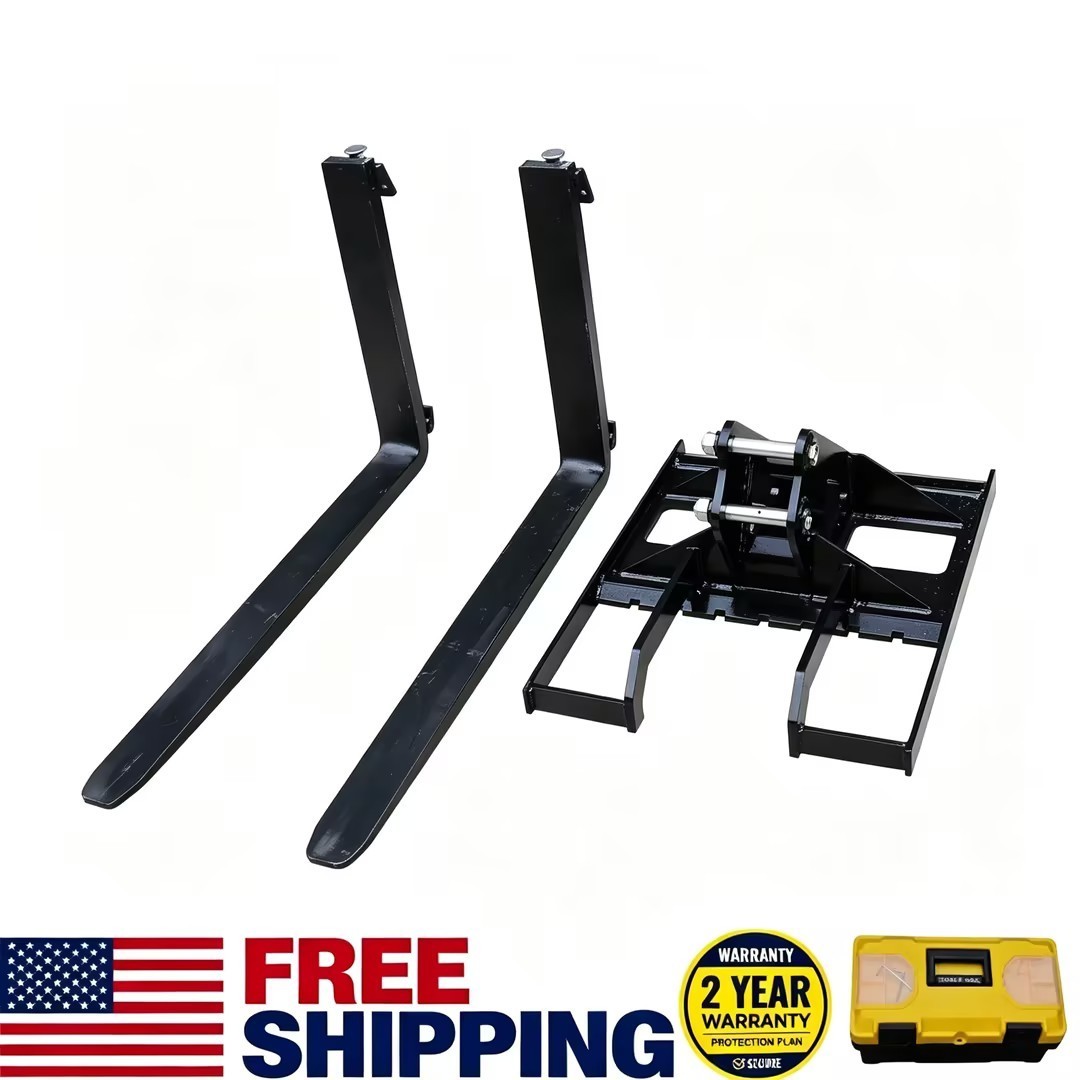 NEW 2026 Pallet Forklift Fork Attachment For 319 Mini Excavator  US