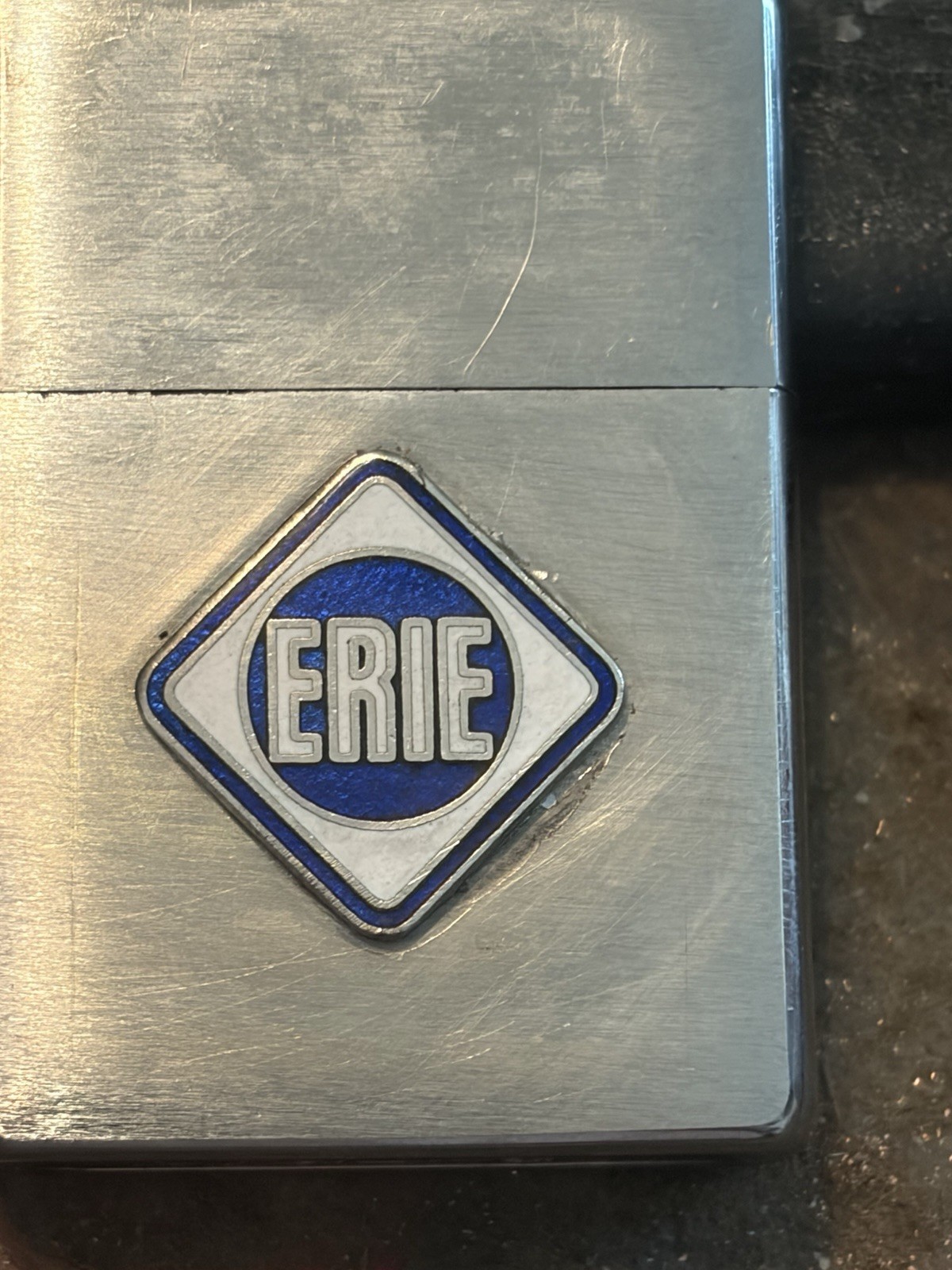Zippo Lighter Erie Railroad Zippo Lighter Erie Railroad
