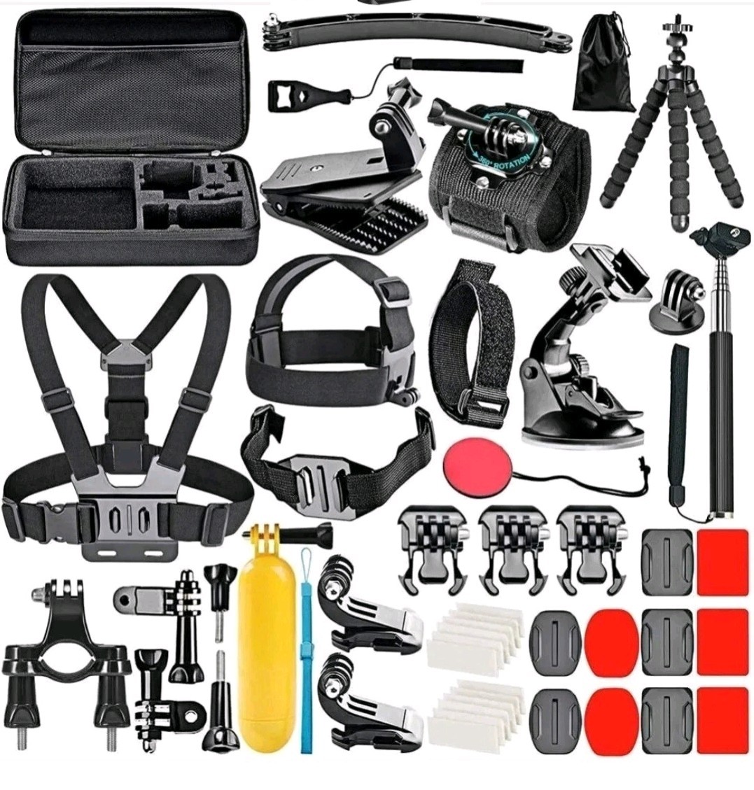 50-in-1  for Gopro Hero 13 12 11 10 9 8 7 6 5  Camera Accessories Accessory Kit