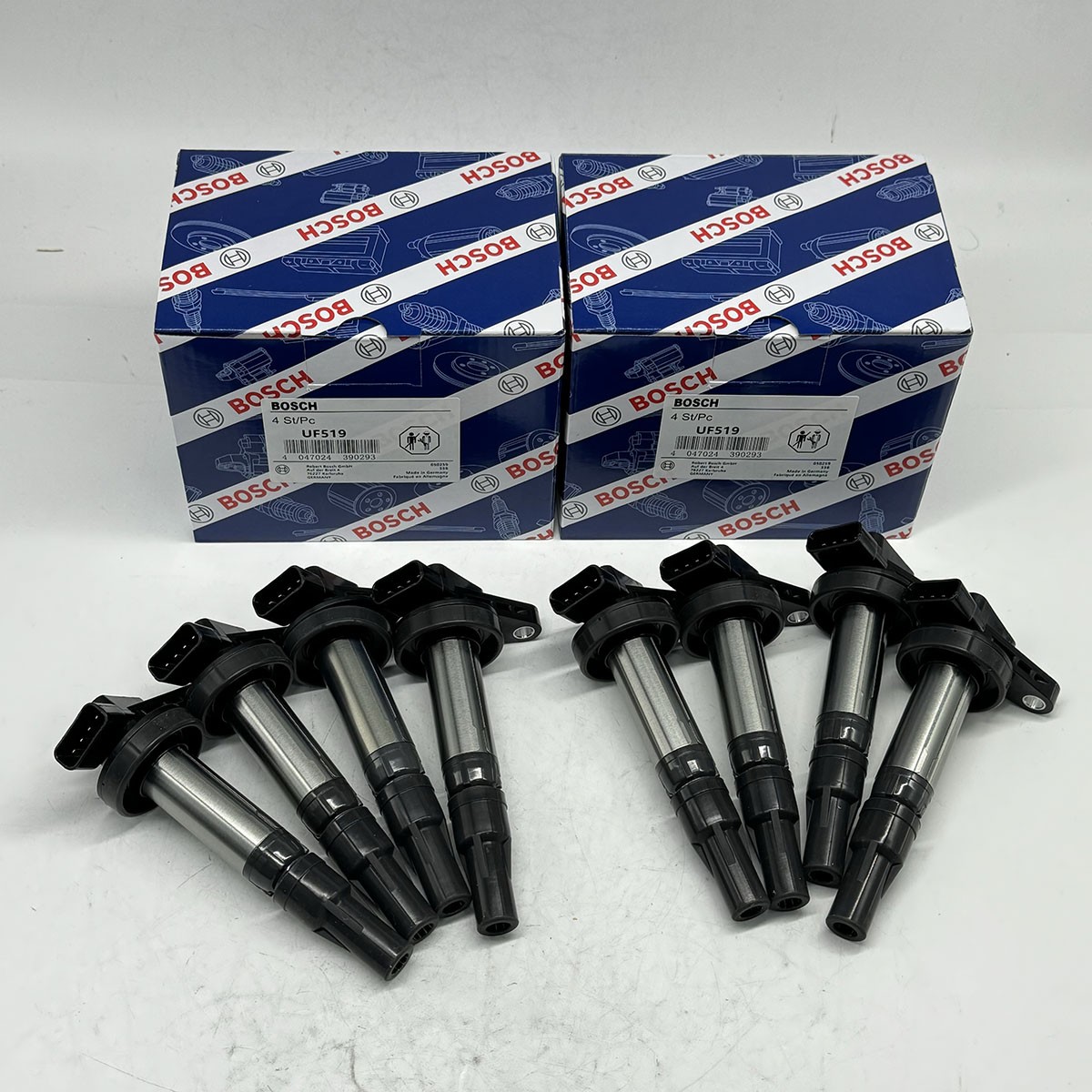 8Pcs For Land Rover Jaguar Range Rover Sport 4.4L4.2L Bosch UF519 Ignition Coils