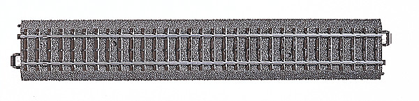 Marklin HO C Track Straight 9-5/16in 23.7cm 24236