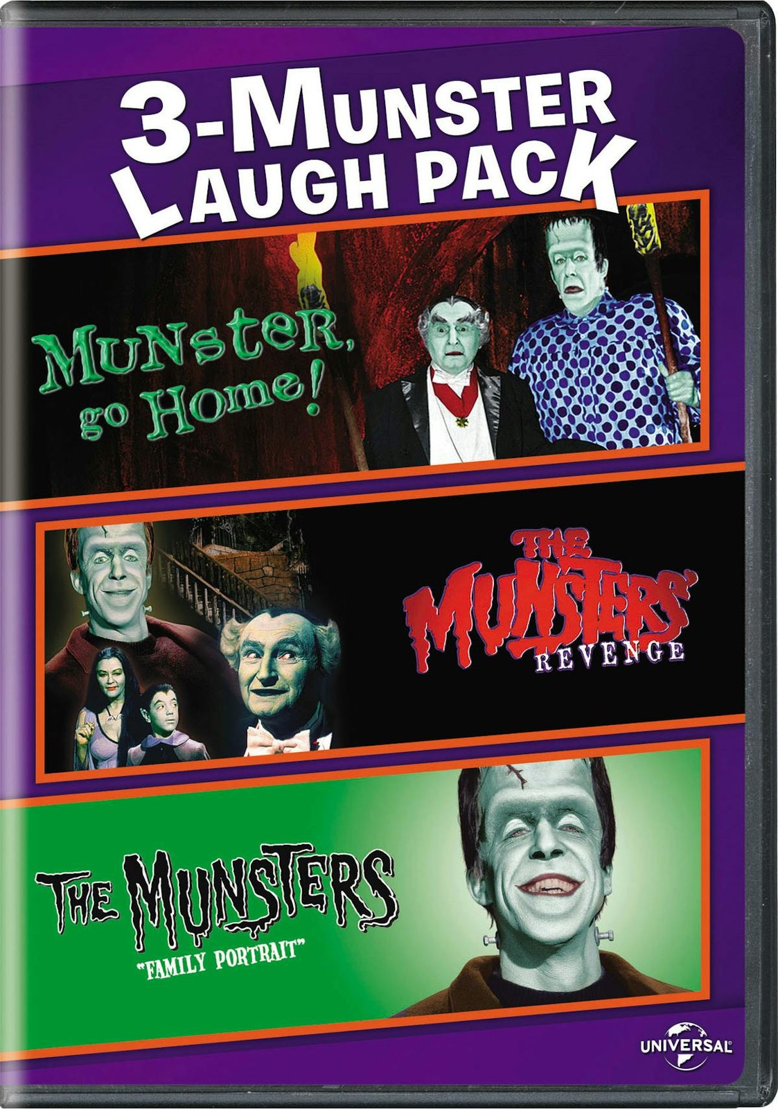 Munster, Go Home / The Munsters' Revenge / The Munsters... DVD Jo McDonnel