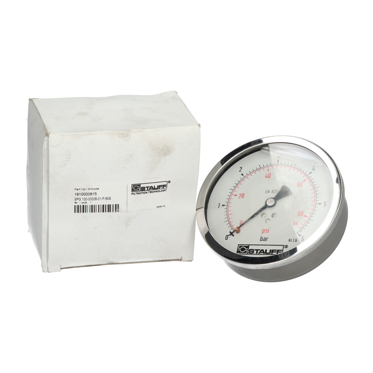 Stauff SPG100-00006-01-P-B08 New NFP
