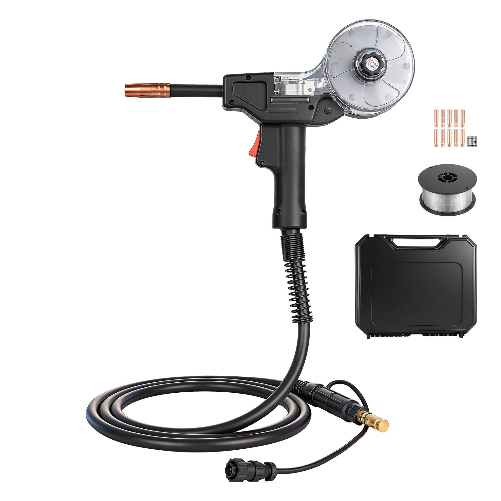 Uimoso 130Amp Spool Gun with 10FT Cable Compatible with Magnum 100SG K2532-1
