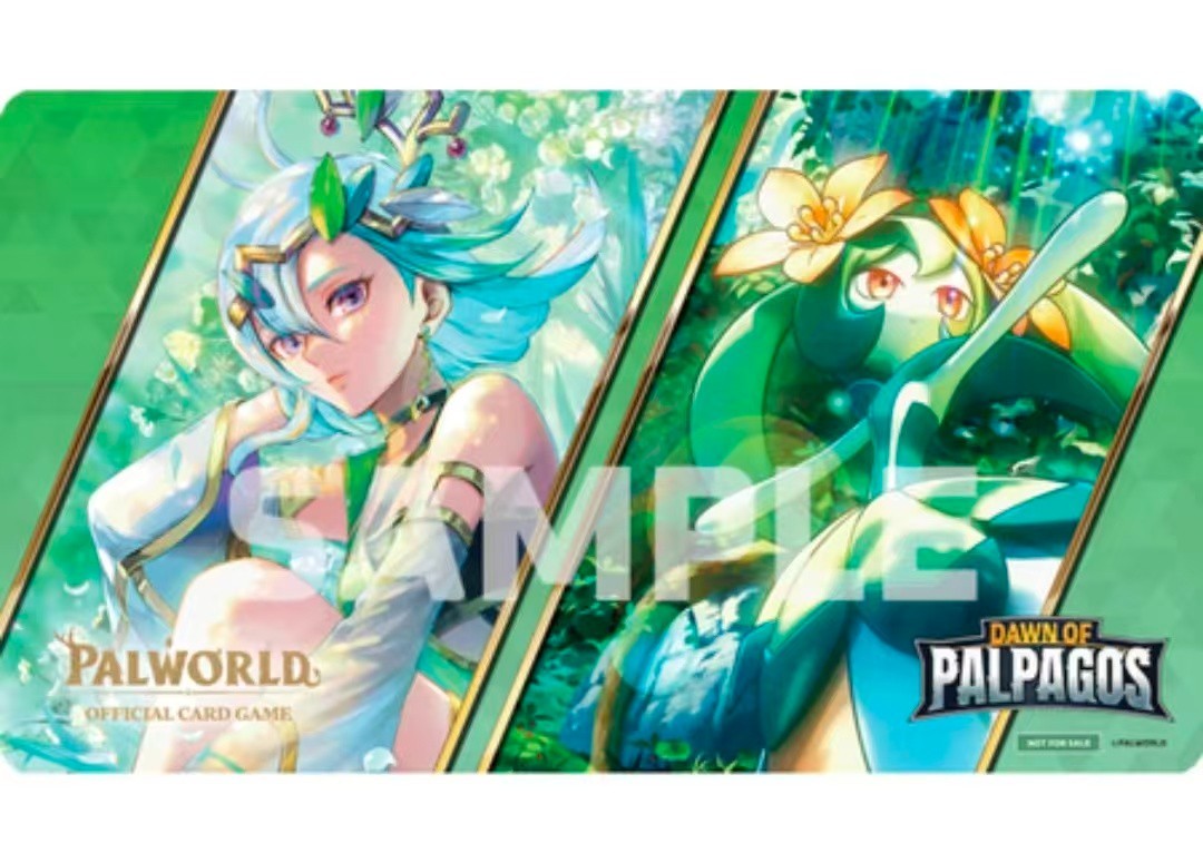 2026 Palworld TCG Lyleen & Lily Release Commemorative Playmat Factory Sealed New 2026 Palworld TCG Lyleen & Lily Release Commemorative Playmat Factory Sealed New