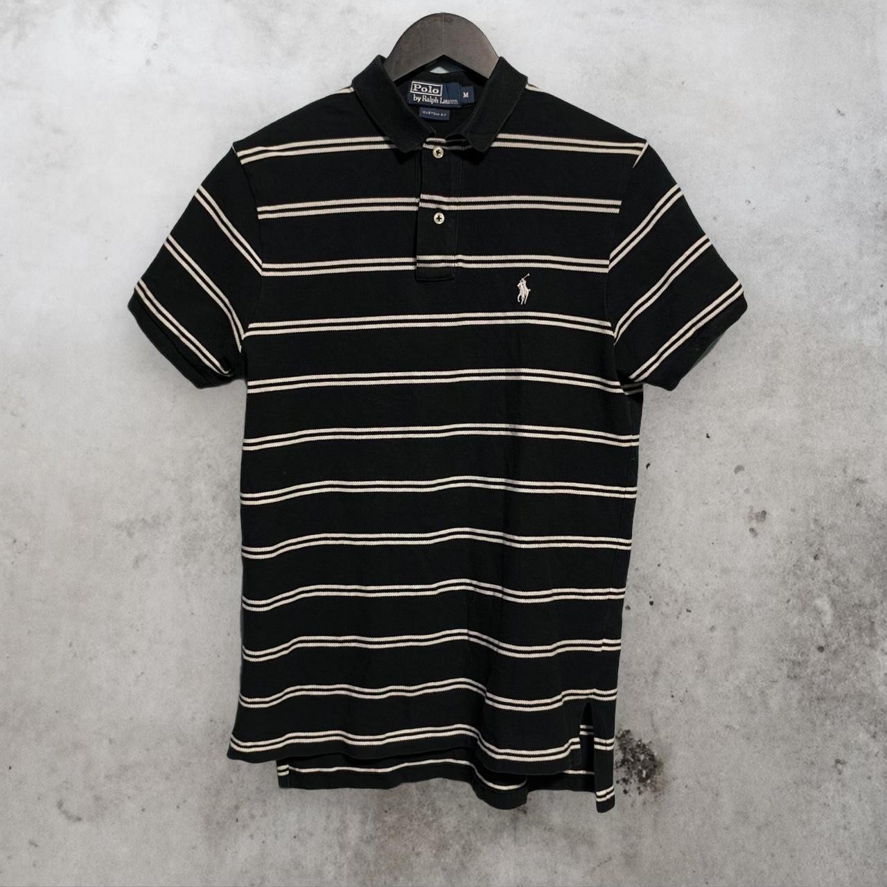 Y2k Polo Ralph Lauren Striped Polo Shirt Y2k Polo Ralph Lauren Striped Polo Shirt