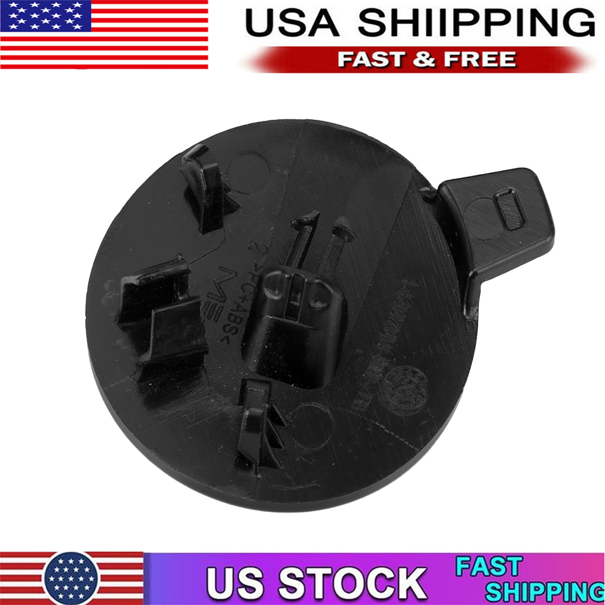 For 2017-2023 Tesla Model 3 Front Bumper Tow Hook Cover Cap Car 1084173-00-E New