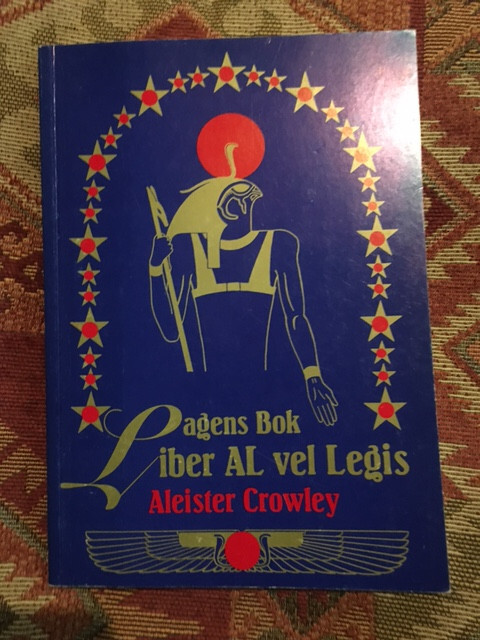 Liber Al Vel Legis Lagens Bok Aleister Crowley limited to 333 numbered copies Liber Al Vel Legis Lagens Bok Aleister Crowley limited to 333 numbered copies