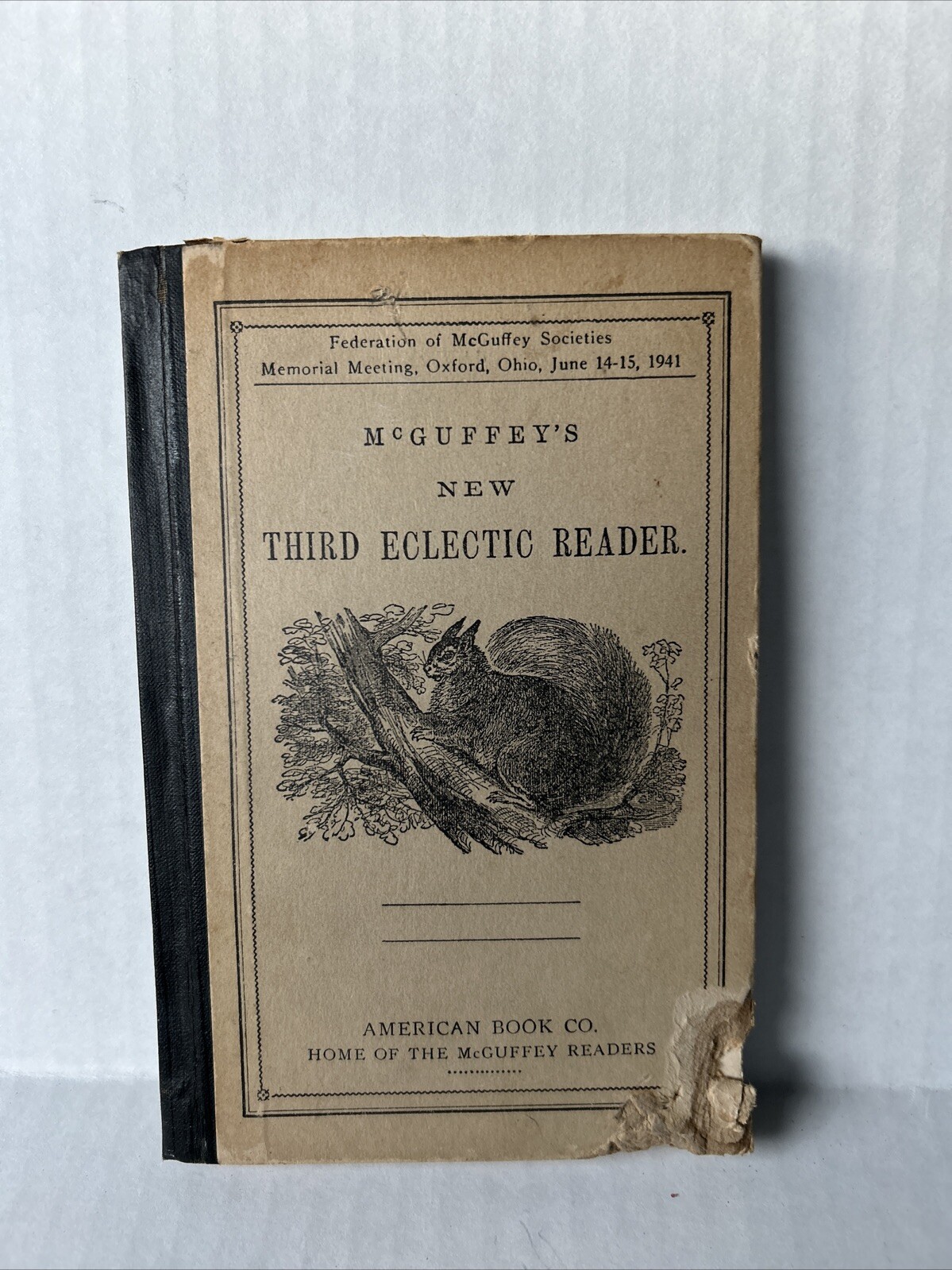 1941 Vintage Federation McGuffey Societies Oxford Oh Third Eclectic Reader Book 1941 Vintage Federation McGuffey Societies Oxford Oh Third Eclectic Reader Book