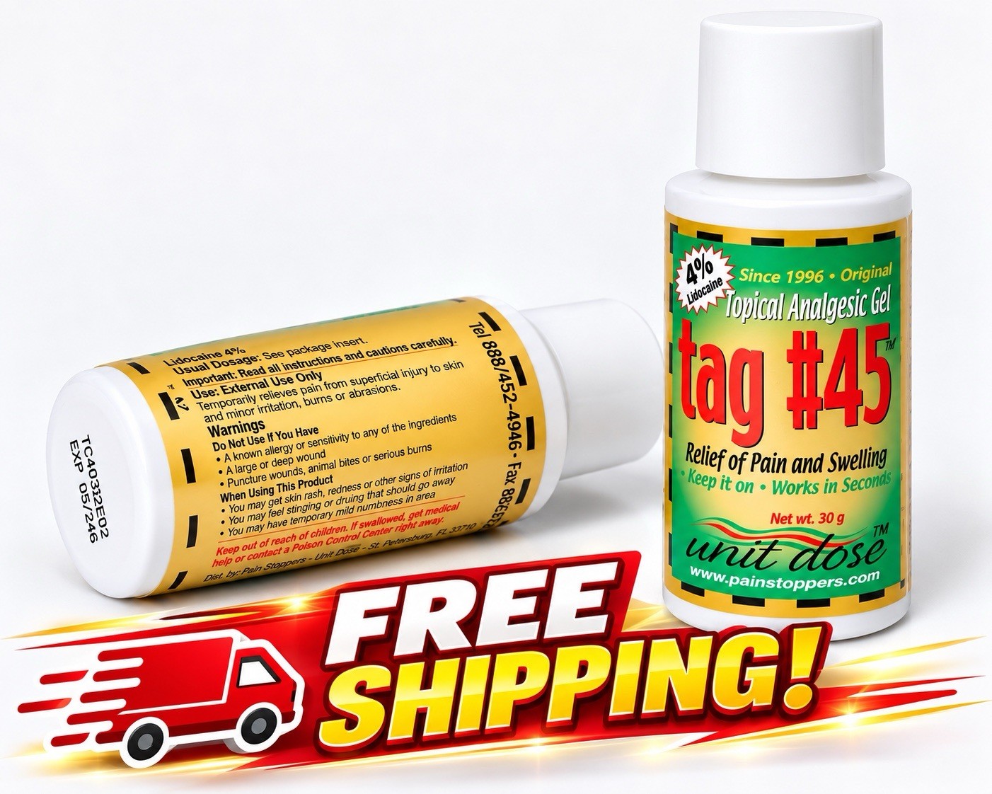 Tag 45 Tag45 Topical Permanent Makeup 1oz Microblade PMU Perm Mkup Numbing Gel