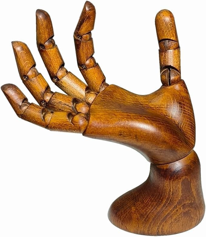 Wooden Hand,Wooden Mannequin,Antique Finish Wood Hand,Hand Model for Drawing,Mal Wooden Hand,Wooden Mannequin,Antique Finish Wood Hand,Hand Model for Drawing,Mal