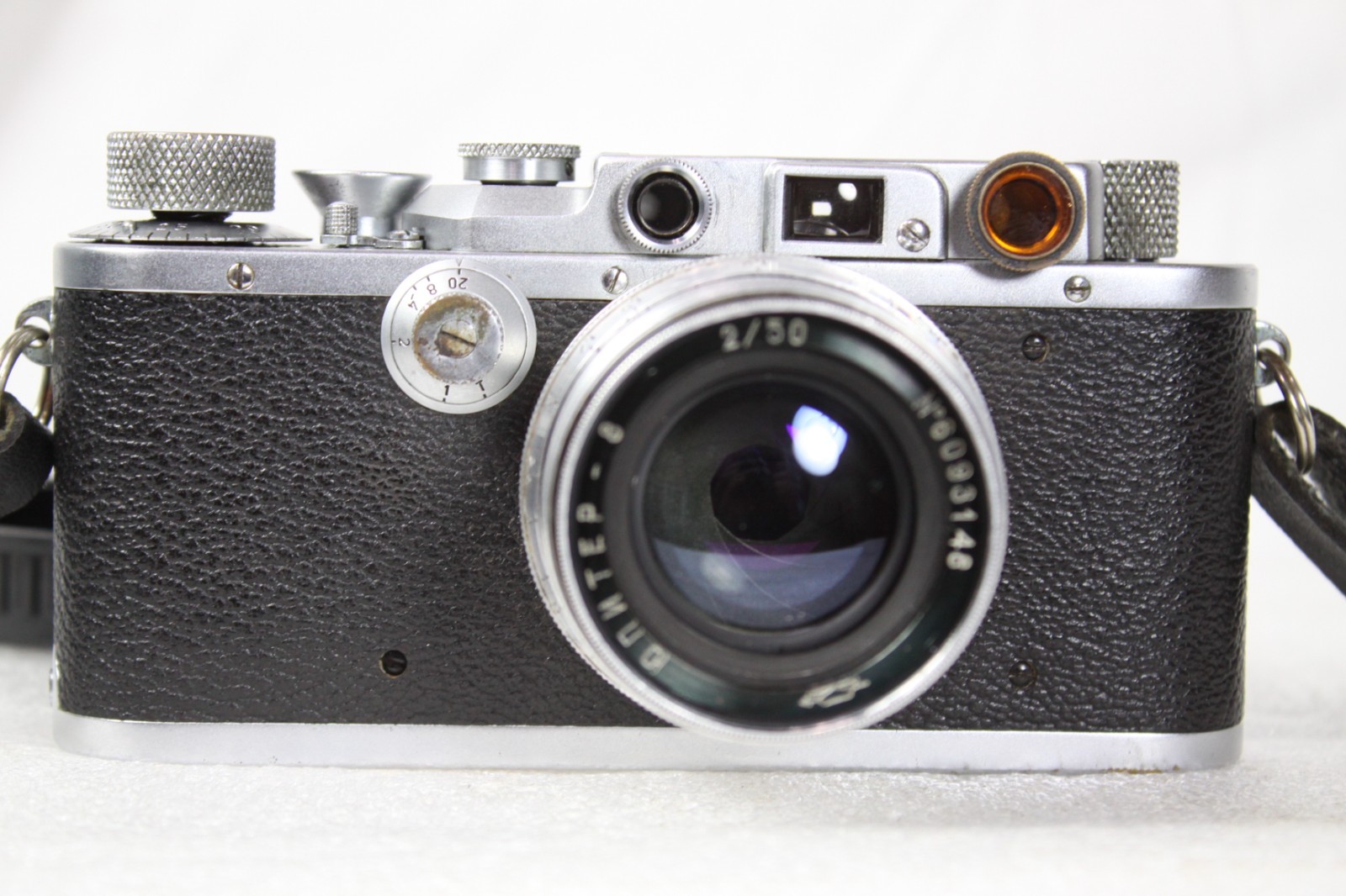 Vintage Leica IIIa rangefinder camera & Jupiter-8 50/2 lens (free with purchased