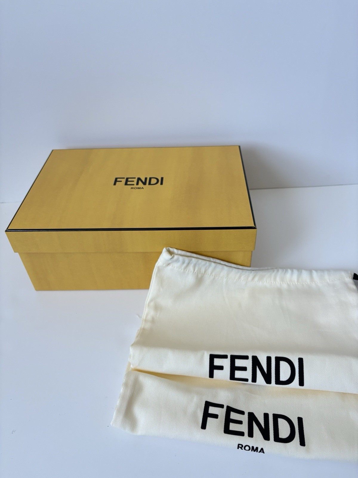 Fendi Roma Shoes Box Empty Authentic Bundle (4 Piece) Fendi Roma Shoes Box Empty Authentic Bundle (4 Piece)