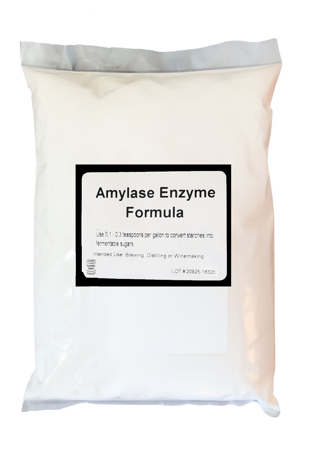 Amylase Enzyme - Choose from 1 oz. to 5 lbs.