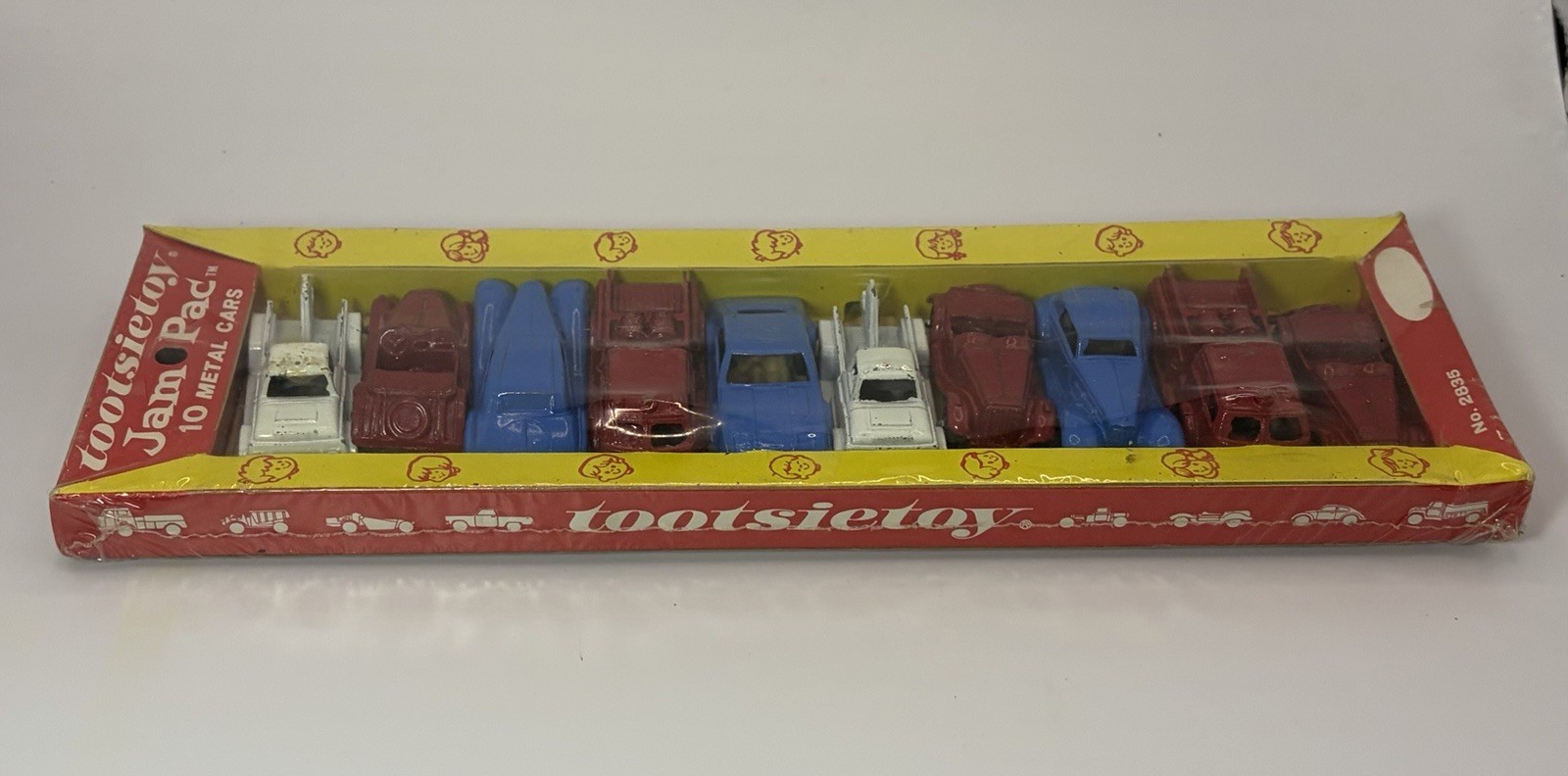 Vintage Rare 1967 TOOTSIETOY JAM PAC Diecast 10 Cars Sealed Original Cellophane Vintage Rare 1967 TOOTSIETOY JAM PAC Diecast 10 Cars Sealed Original Cellophane