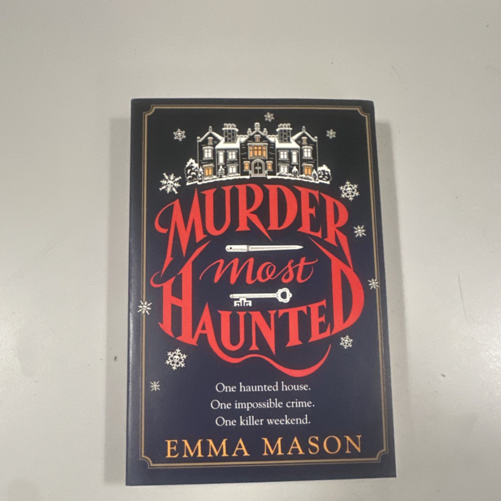 Murder Most Haunted by Emma Mason, Trade Paperback, HarperCollins, Fiction, 2025 Murder Most Haunted by Emma Mason, Trade Paperback, HarperCollins, Fiction, 2025