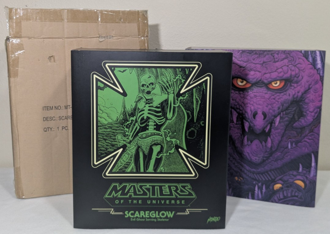 Mondo Masters of the Universe SCAREGLOW Glow in the Dark 1/6 Scale Figure MT-169 Mondo Masters of the Universe SCAREGLOW Glow in the Dark 1/6 Scale Figure MT-169