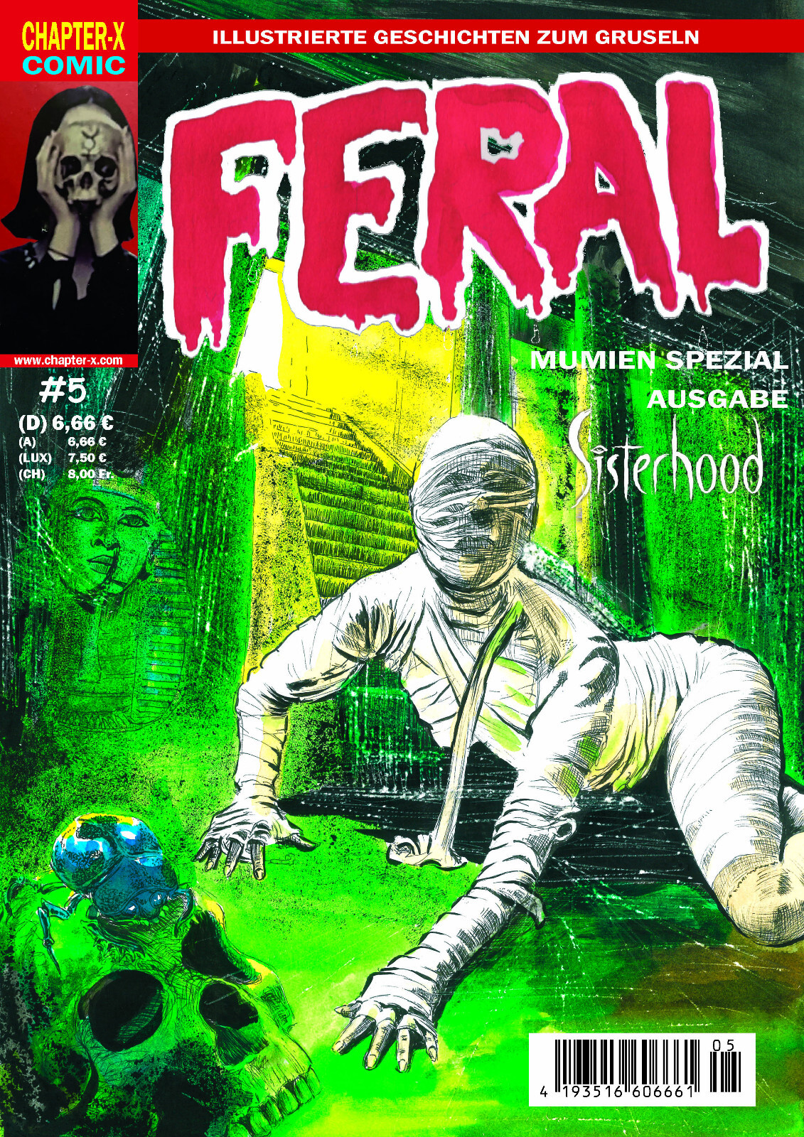 Feral #5 - German Edition SW Horror Comic - German - NEW PRODUCT