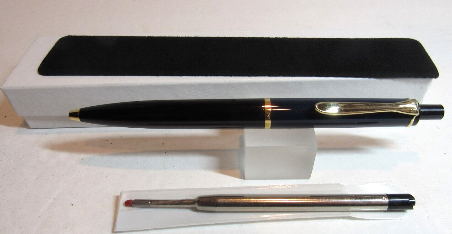 Pelikan K200 Ballpoint Pen Black +Gift Box , Velvet Pouch , Spare Med Gel Refill Pelikan K200 Ballpoint Pen Black +Gift Box , Velvet Pouch , Spare Med Gel Refill