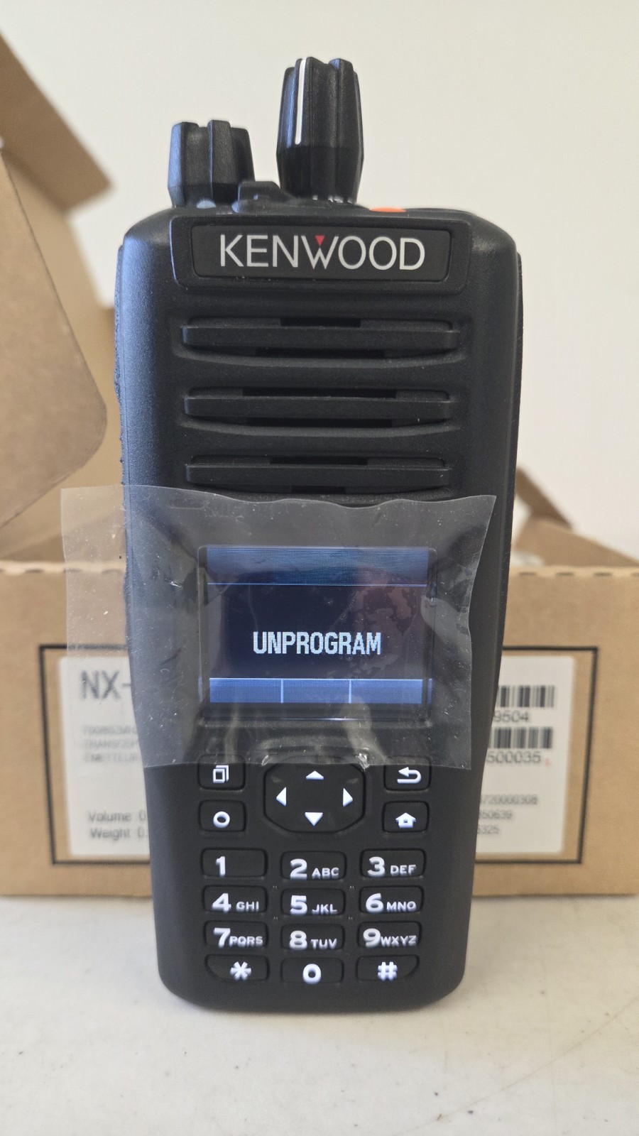 KENWOOD NX-5400K3 7/800MHz Digital Portable Radio P25 W/Activated Features NXDN