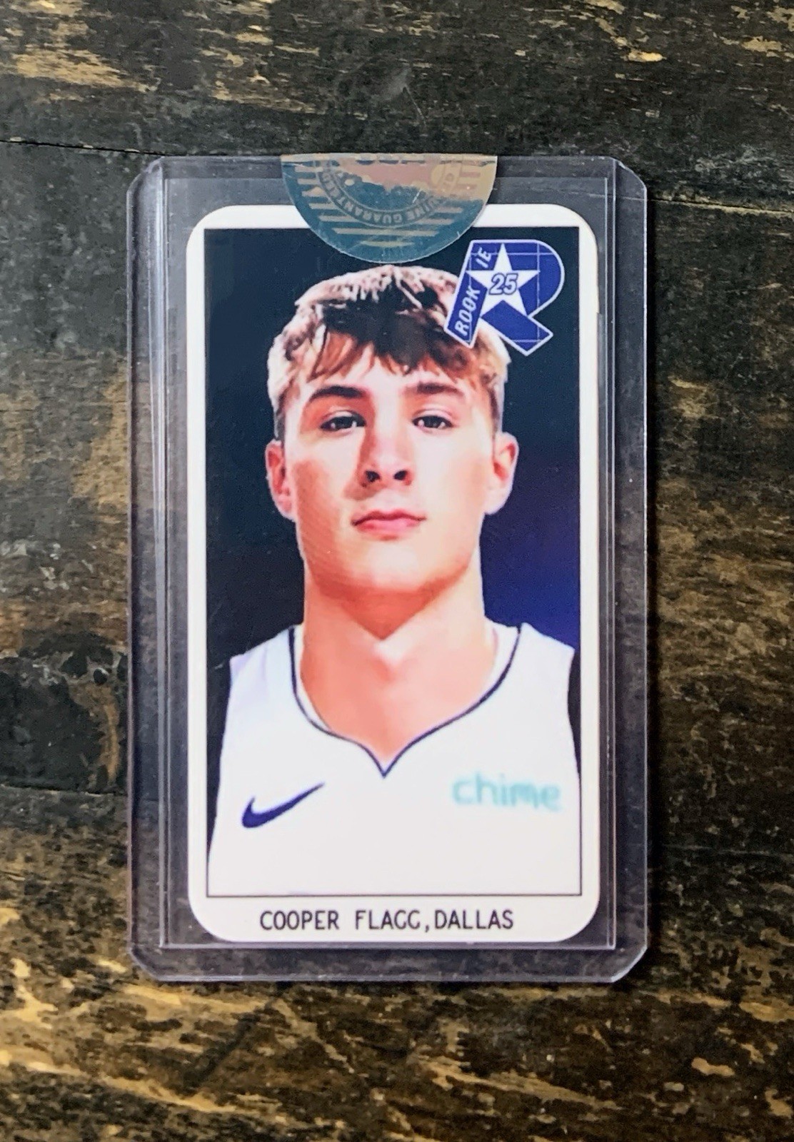 2025 Cooper Flagg Rookie RC Mavericks Future Legend Tobacco Card 2025 Cooper Flagg Rookie RC Mavericks Future Legend Tobacco Card