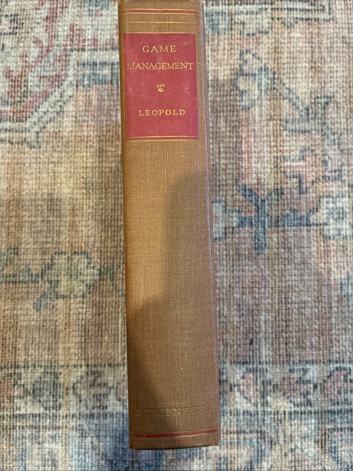 Vintage 1948 Game Management Aldo Leopold Illustrated Nature HC DJ Scribner Vintage 1948 Game Management Aldo Leopold Illustrated Nature HC DJ Scribner