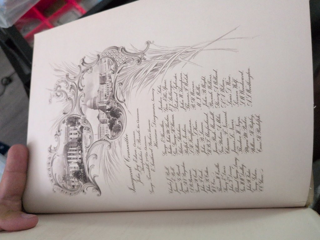 1901 Inaugural Souvenir with Descriptions of Ceremonies from the Past 1901 Inaugural Souvenir with Descriptions of Ceremonies from the Past