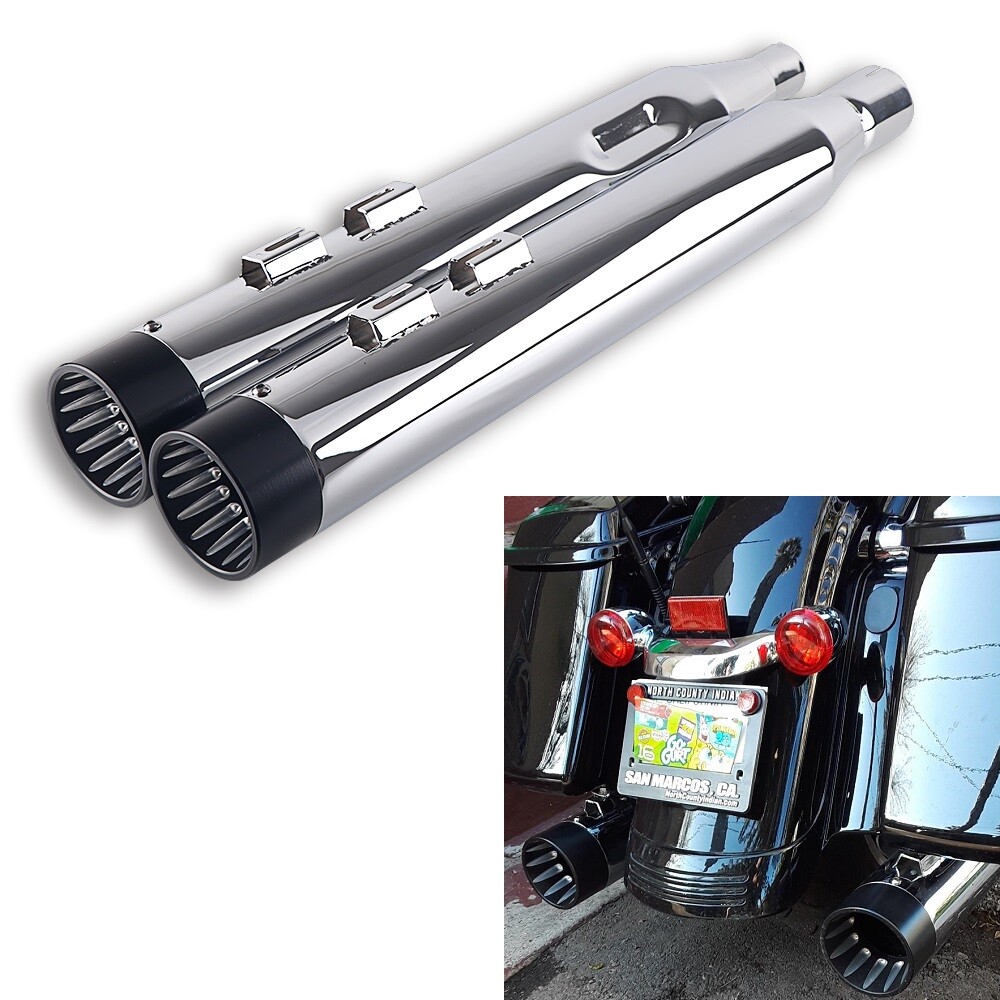 SHARKROAD 4.0 Upgrading Mufflers For Harley Touring 17-UP Road Glide