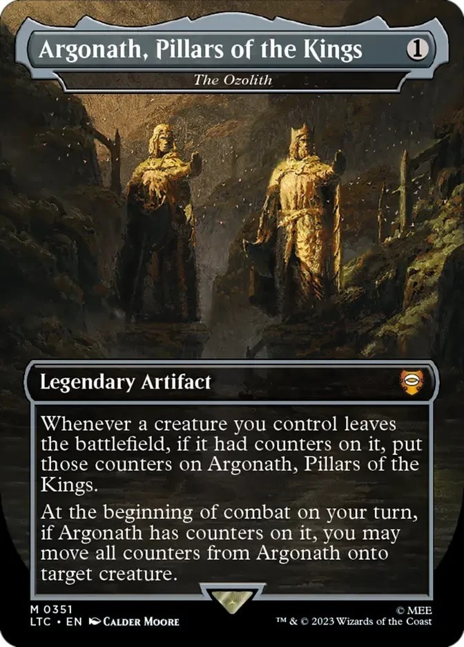Argonath, Pillars of the Kings - The Ozolith (Borderless) The Lord Playtest Card Argonath, Pillars of the Kings - The Ozolith (Borderless) The Lord Playtest Card