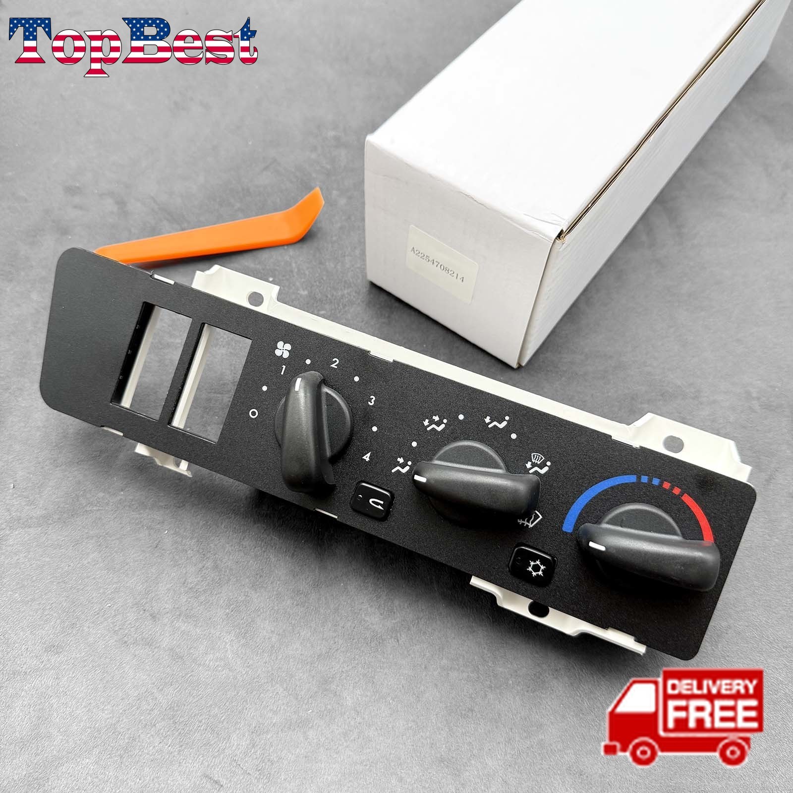 NEW A2254708214 A/C Heat HVAC Temp Control Panel for Freightliner A2254708206