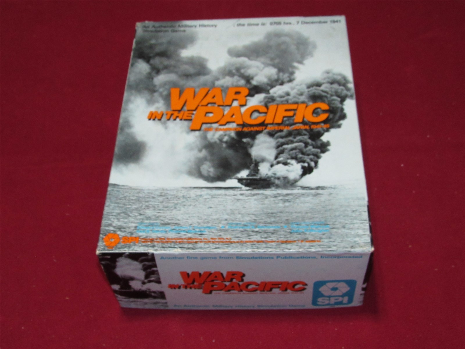 SPI: War in the Pacific: Unpunched SPI: War in the Pacific: Unpunched