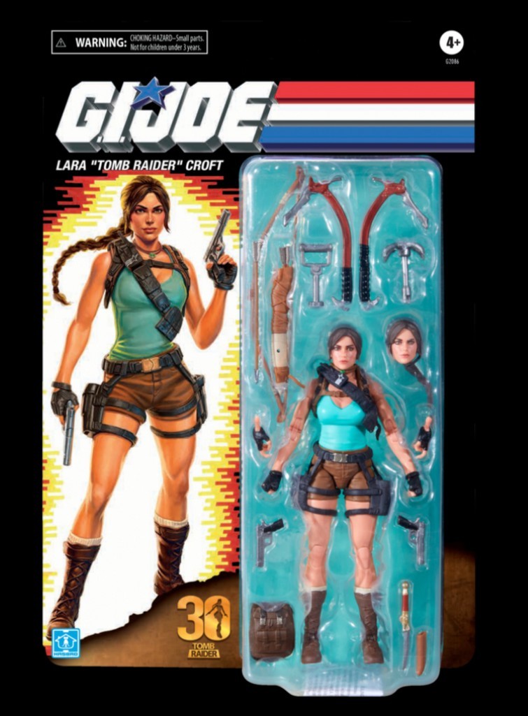 Hasbro G.I.Joe Classified Lara Croft Tomb Raider 6 Inch Hasbro G.I.Joe Classified Lara Croft Tomb Raider 6 Inch