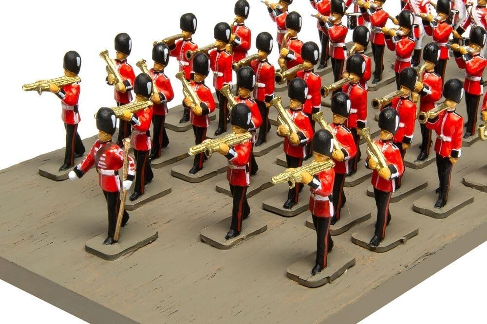 Airfix A00701V Guards Band Classic vintage Figures, un Painted Airfix A00701V Guards Band Classic vintage Figures, un Painted
