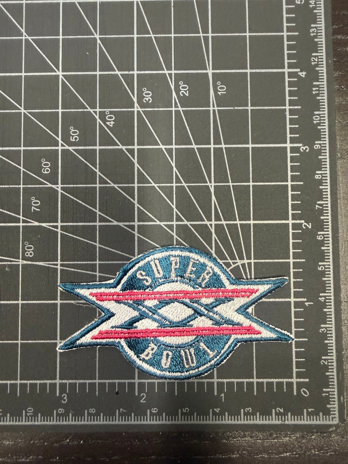 Super Bowl XX Iron-On Patch Embroidered 1985 Chicago Bears vs Patriots 3 inch Super Bowl XX Iron-On Patch Embroidered 1985 Chicago Bears vs Patriots 3 inch