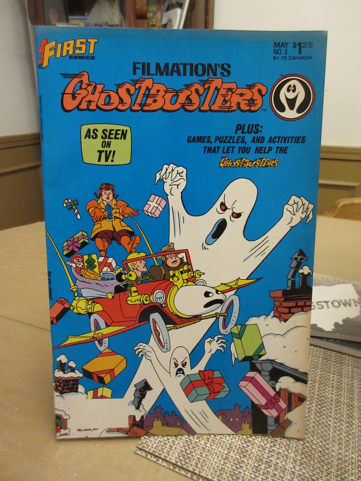 GHOSTBUSTERS Comic Book No. 3---May 1987 (First Comics) GHOSTBUSTERS Comic Book No. 3---May 1987 (First Comics)