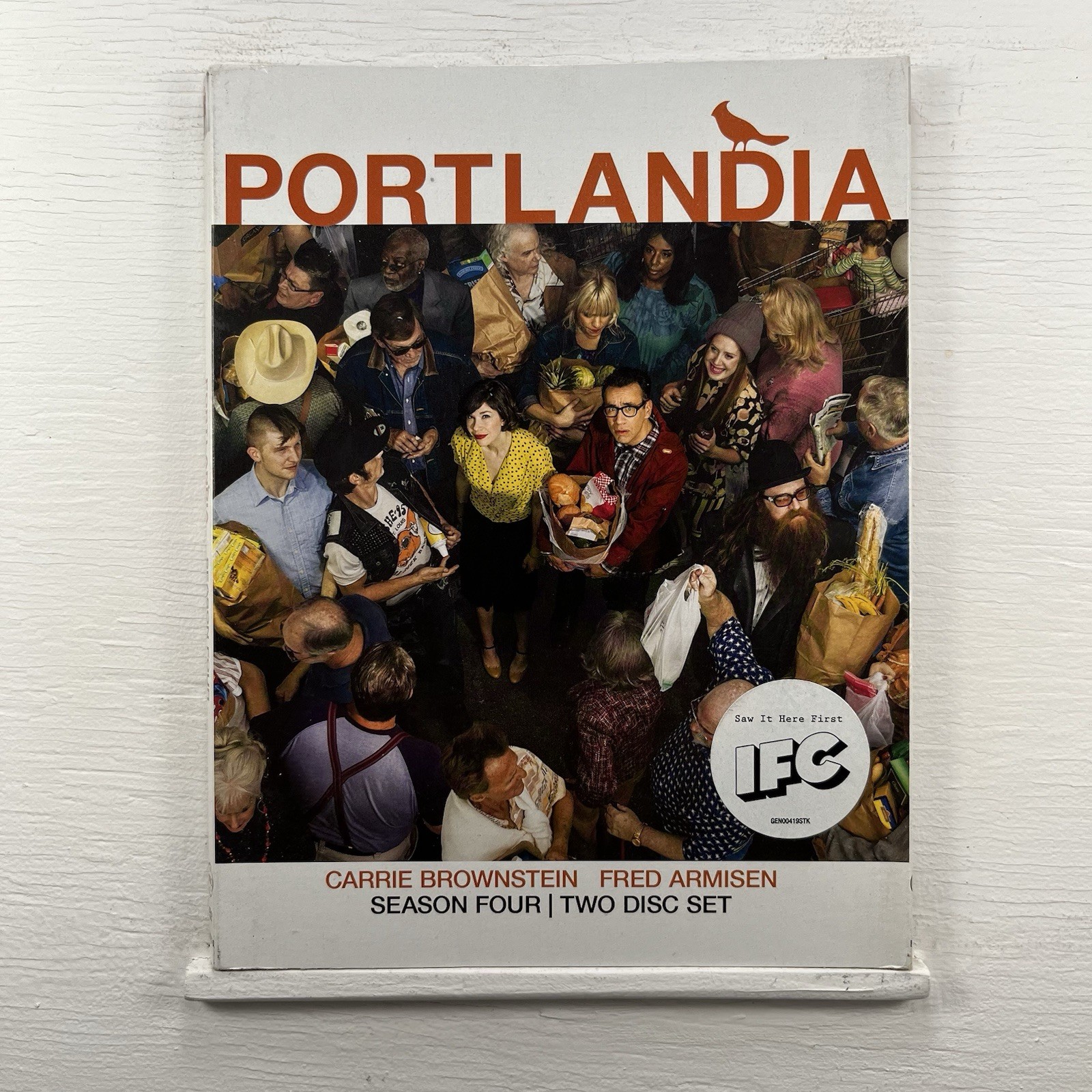 Portlandia - Season Four 4 (DVD, 2014, 2-Disc Set) w/ Slipcover New Sealed Portlandia - Season Four 4 (DVD, 2014, 2-Disc Set) w/ Slipcover New Sealed