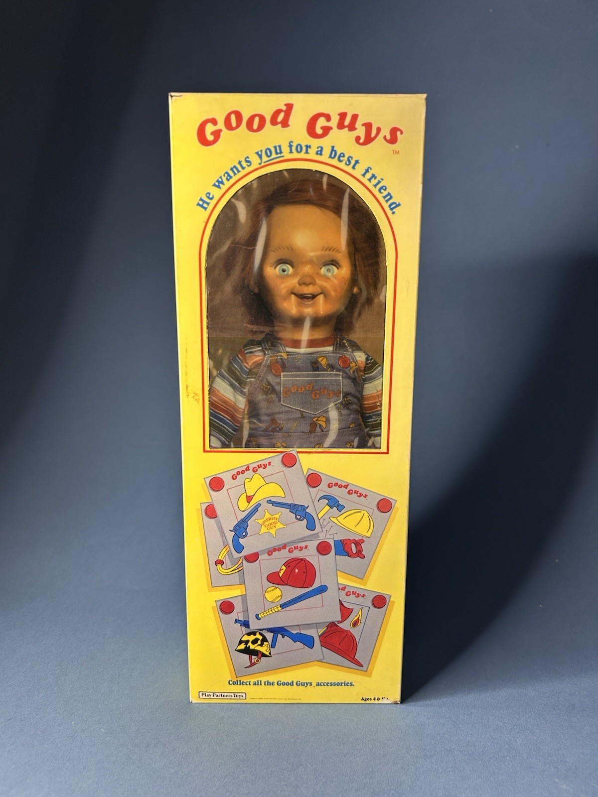 Child’s Play LIMITED Good Guys Box from the Original Scanner 
