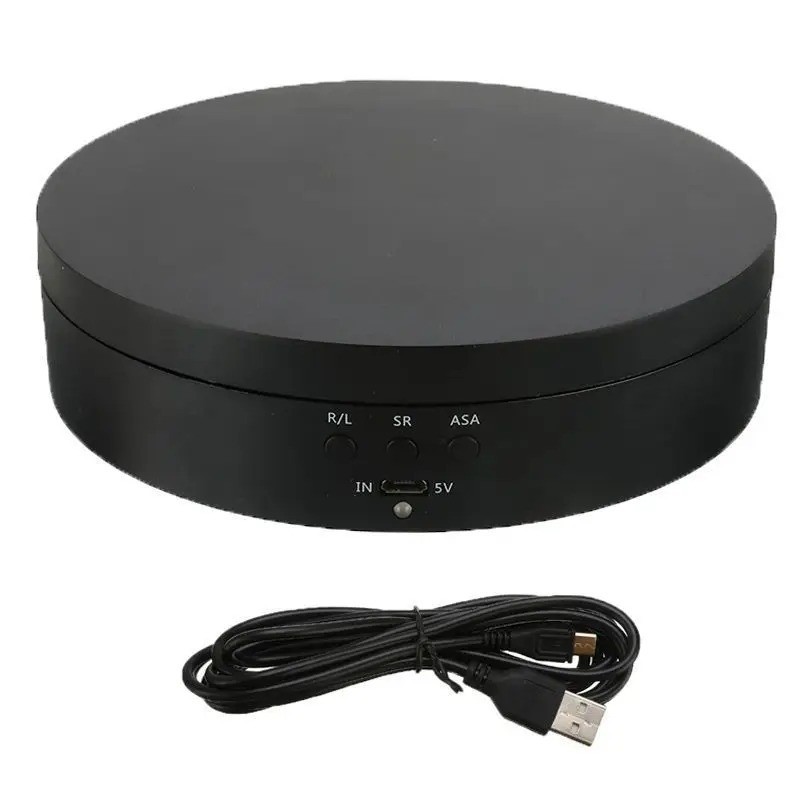 360° Rotating Display Stand Electric Motorized Jewelry Photography Turntable 360° Rotating Display Stand Electric Motorized Jewelry Photography Turntable
