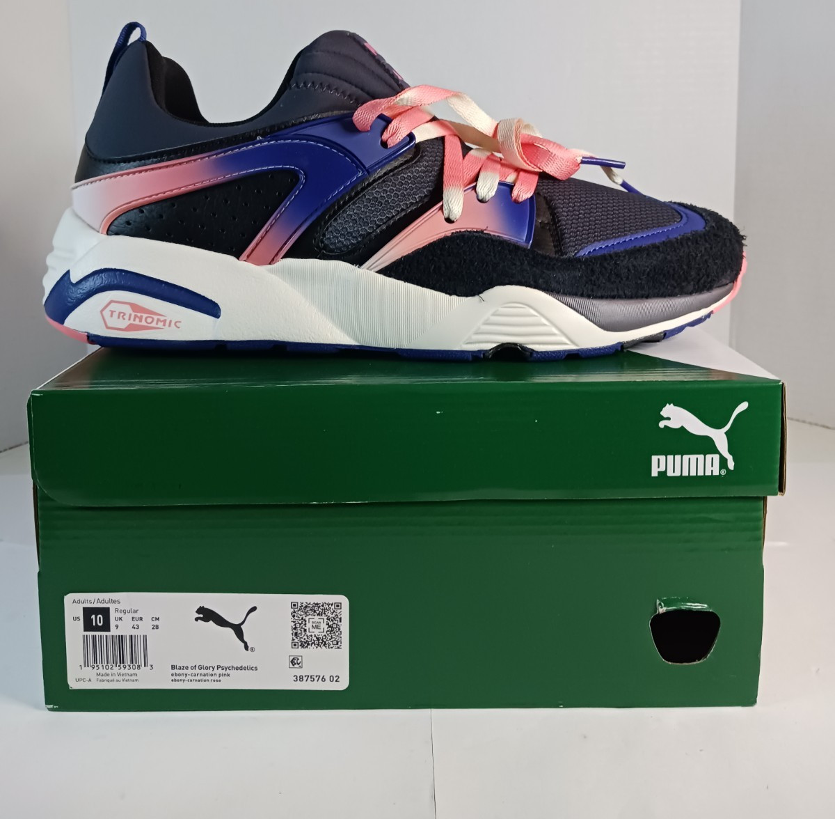 PUMA Blaze Of Glory \'Psychedelics\' Multicolor Sneakers Shoes Mens 10 US PUMA Blaze Of Glory \'Psychedelics\' Multicolor Sneakers Shoes Mens 10 US