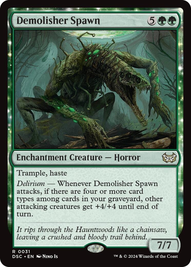 MTG DSC R Demolisher Spawn #31 NM MTG DSC R Demolisher Spawn #31 NM