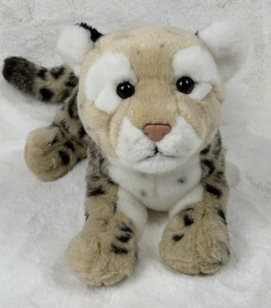 ⭐️CUSTOM⭐️ SOS Save Our Space Leosco Clouded Leopard Weighted Collectible Plush