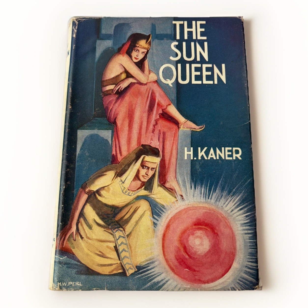 1946 The Sun Queen H. Kaner Sci-Fi Novel HC w/ Dust Jacket Kaner Publishing