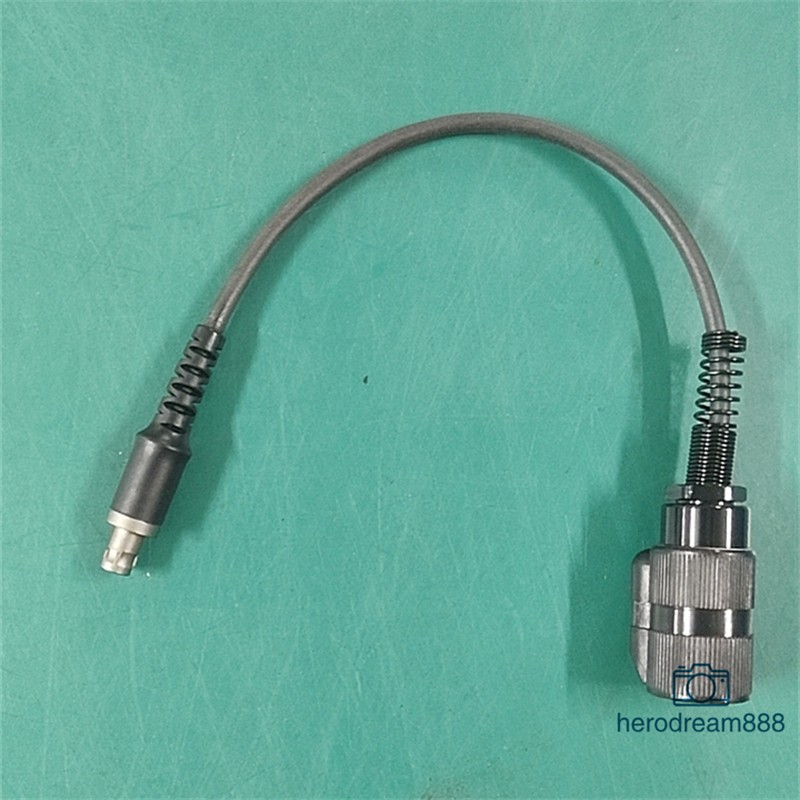 6 PIN PTT Adapter Cable Compatible with INVISIO V60 to PRC 152 Black Sand Color