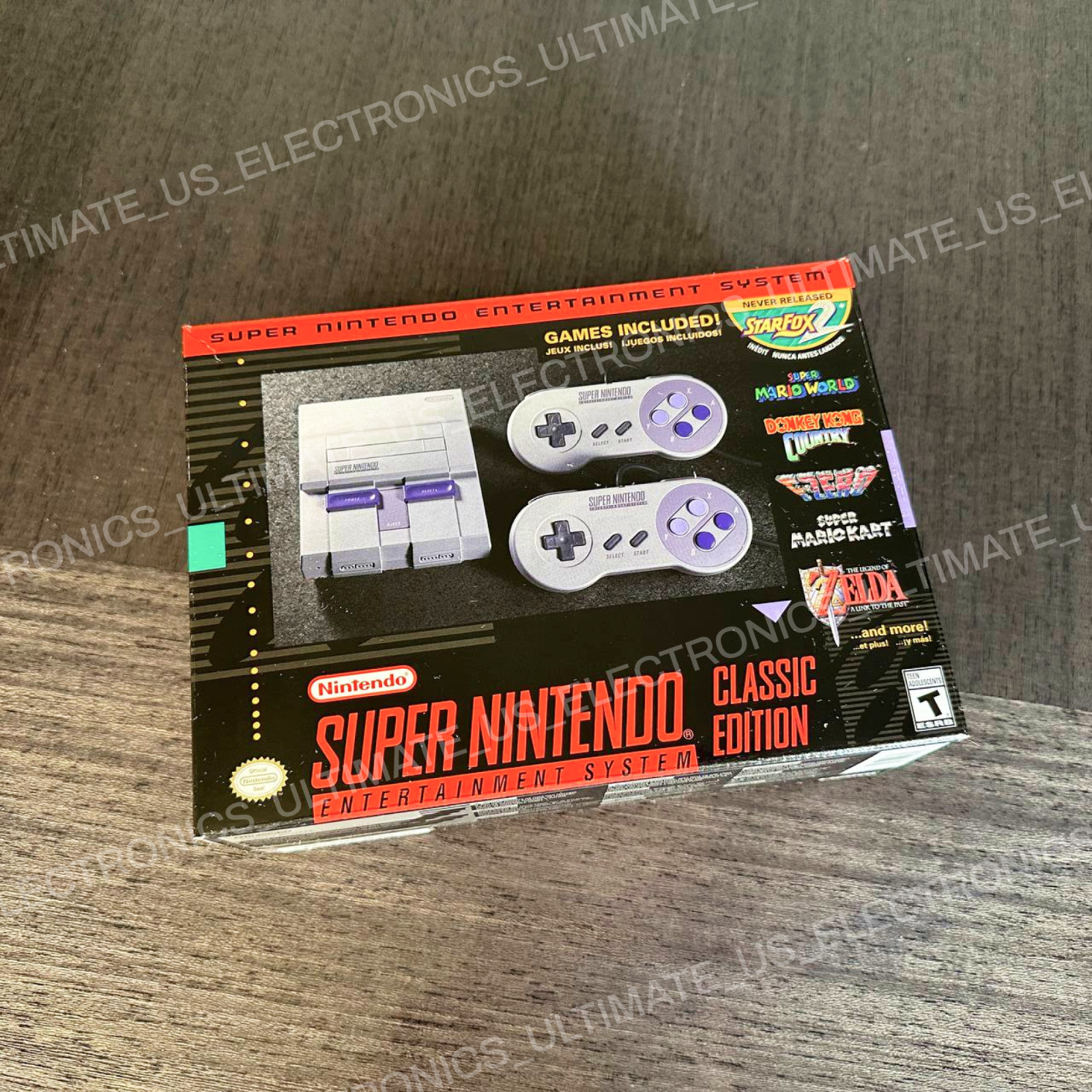 Authentic SNES Super Nintendo Classic Mini Super Entertainment System 21 Games Authentic SNES Super Nintendo Classic Mini Super Entertainment System 21 Games