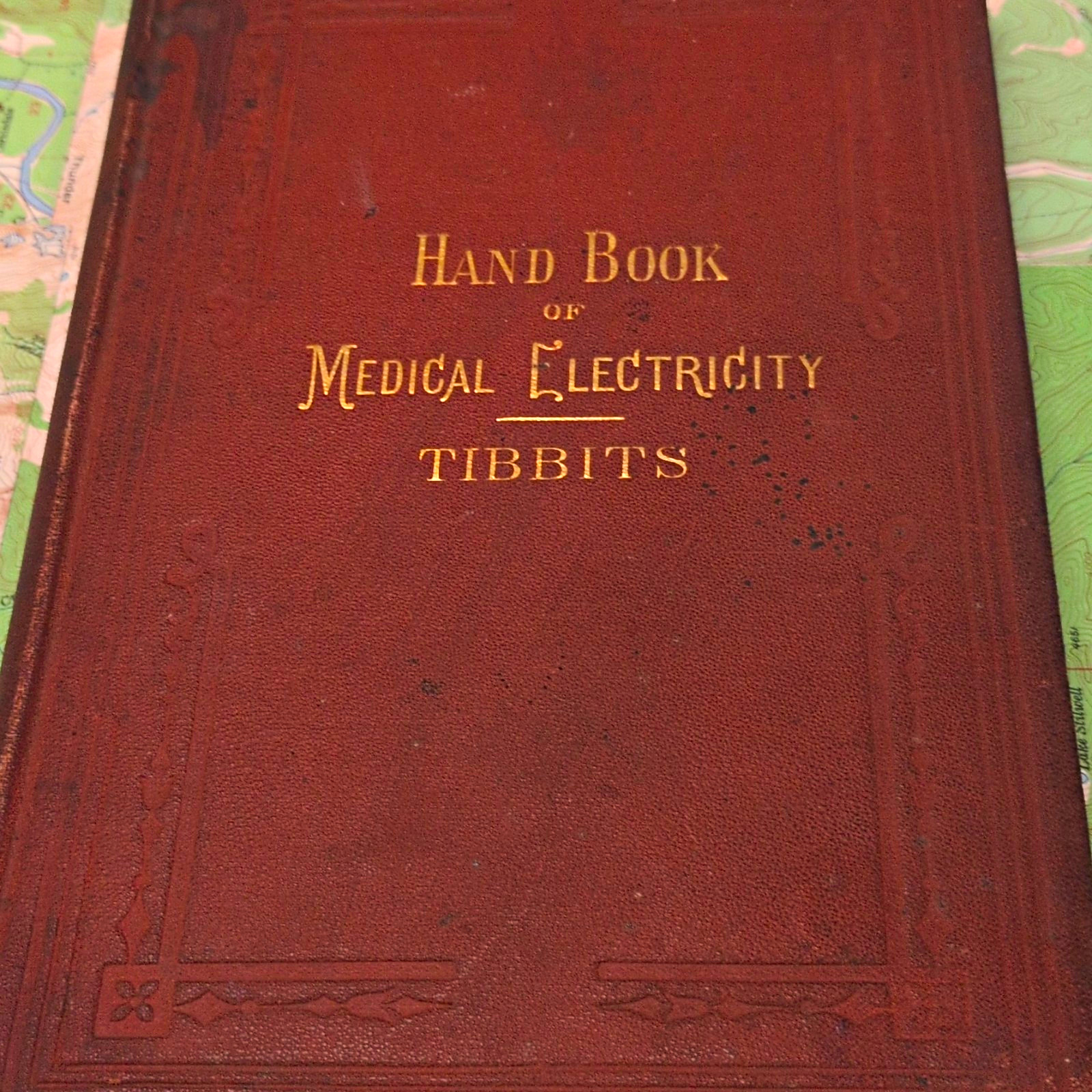 Herbert Tibbits A Handbook of Medical Electricity 1873 HC Illus Philadelphia