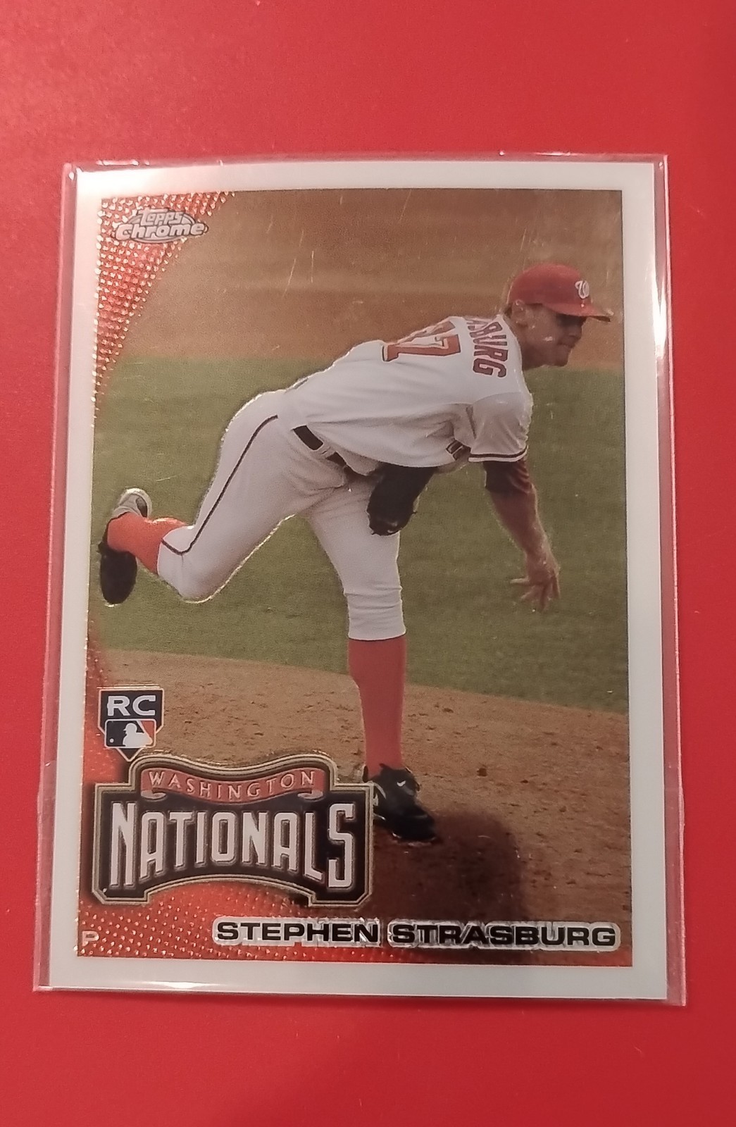 2010 Topps Chrome - Stephen Strasburg #212 (RC) 2010 Topps Chrome - Stephen Strasburg #212 (RC)